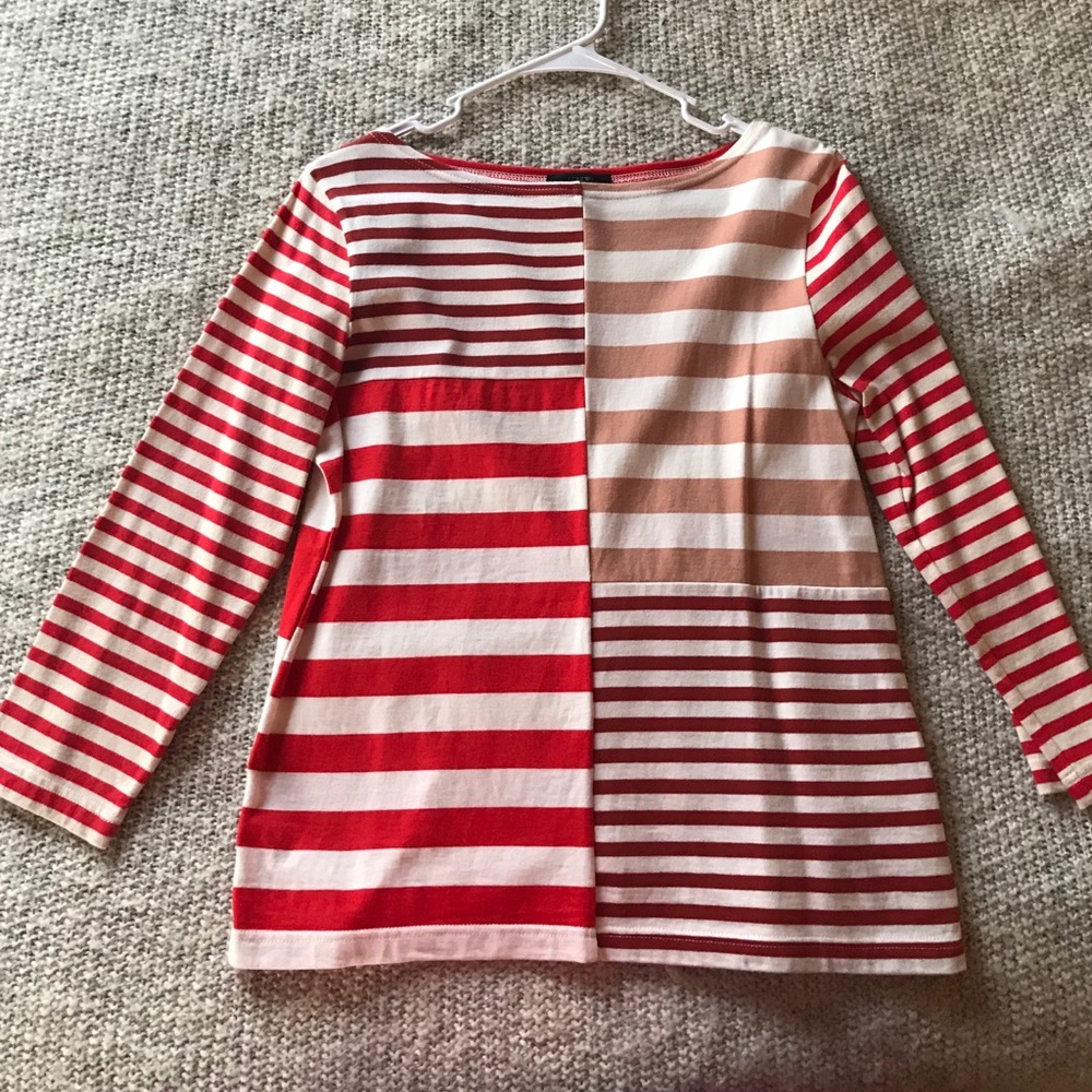 J. Crew colorblock tee